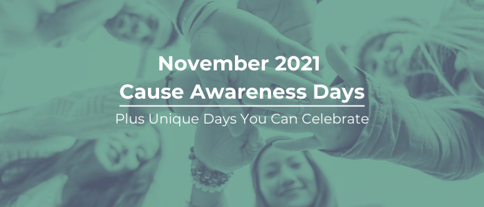 November 2021 Cause Awareness Days