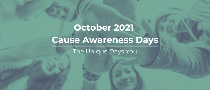 October 2021 Cause Awareness Days